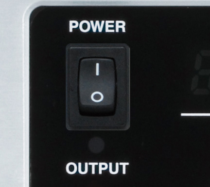 バイポーラ電源 ピエゾドライバ Powerスイッチ変更のお知らせ お知らせなら松定プレシジョン