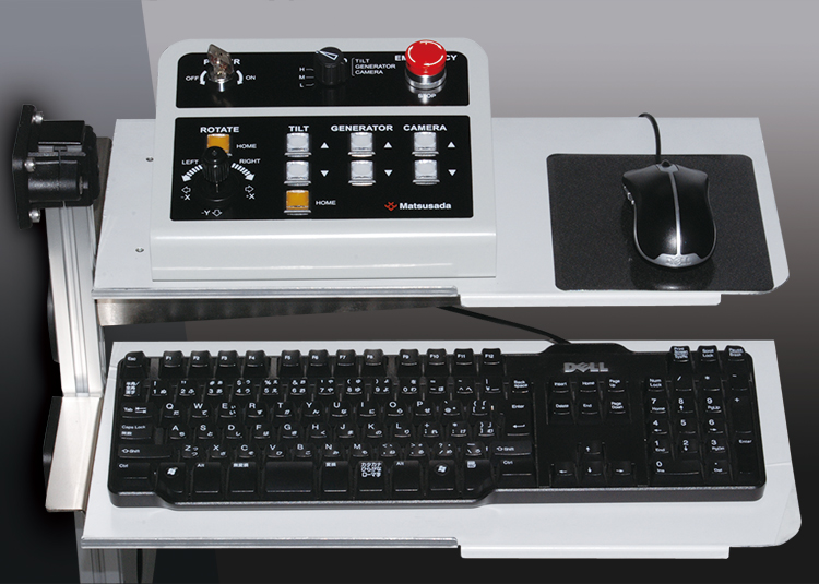 X線非破壊検査装置μnRay8900シリーズ・ジョイスティックコントローラ1